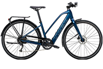 Trek FX+ 2 Stagger 250Wh E-Bike 2023 SATIN MULSANNE BLUE