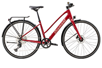 Diamant Rubin Legere Trapez Trekkingrad 2023 AVENTURINROT METALLIC