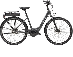 Diamant Turmalin Deluxe 500Wh Tief E-Bike City 2021 DRAVITGRAU METALLIC