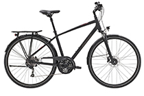 Diamant Ubari Deluxe Herren Trekkingrad TIEFSCHWARZ