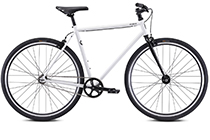 Fuji Declaration Singlespeed 2022 WHITE