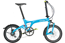 Riese & Müller Birdy touring Faltrad CYAN