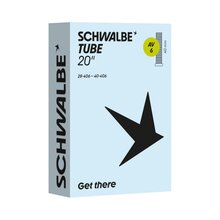 Schwalbe AV6 Schlauch 28/40-406    20"  1 1/8-1.5 Woom Autoventil