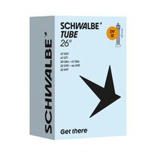 Schwalbe DV12 Schlauch 47/32-559/571/584/590/597  26"  1,75-1 1/4  Fahrradventil