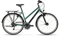Stevens Albis Lady Trekkingrad ELECTRIC BLUE GREEN