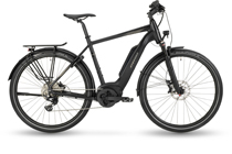 Stevens E-6X Tour Gent 500Wh Pedelec 2023 STEALTH BLACK