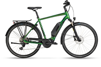 Stevens E-Bormio Gent 504Wh Pedelec 2023 METALLIC GREEN