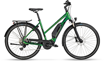 Stevens E-Bormio Lady 504Wh Pedelec METALLIC GREEN