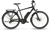 Stevens E-Molveno Gent 400Wh Pedelec VELVET BLACK