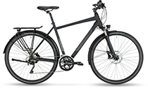 Stevens Esprit Gent Trekkingrad STEALTH BLACK