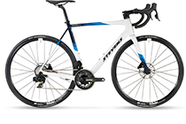 Stevens Izoard Pro Disc Rennrad 2023 CARRARA WHITE BLUE