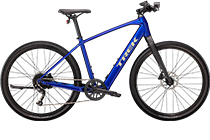 Trek Dual Sport+ 2 Herren E-Bike 2023 HEX BLUE