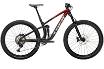 Trek Fuel EX 8 MTB 29" 2022 RAGE RED to DNISTER BLACKE FADE