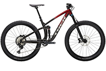 Trek Fuel EX 8 MTB 29" RAGE RED to DNISTER BLACKE FADE