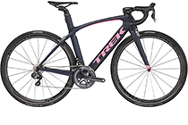 Trek Madone 9.5 C WSD Ultegra Di2 Damen Rennrad 2017 DARK BLUE/GLOSS PINOT RED