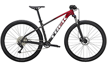 Trek Marlin 6 29" MTB 2022 RAGE RED to DNISTER BLACK FADE