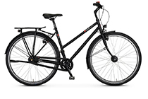 VSF T-100 Alivio 27G HS11 Damen Trekkingrad EBONY MATT