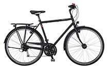 VSF T-100 Alivio 27G V-Brake Herren Trekkingrad EBONY MATT