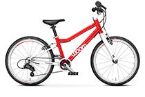 Woom 4 Kinderrad 20" Microshift RED